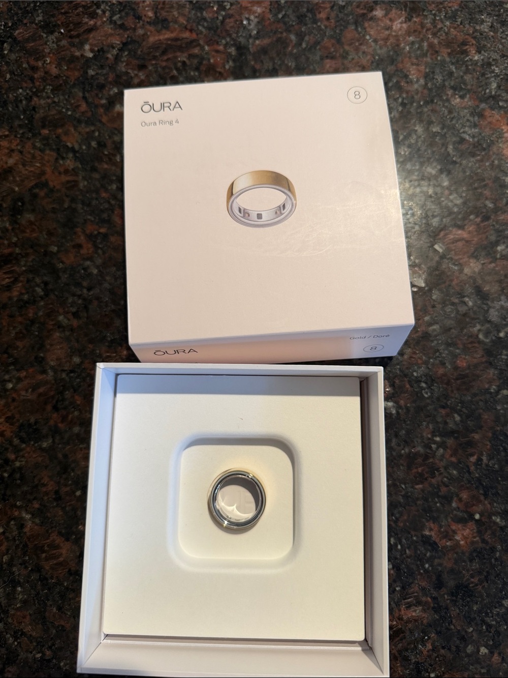 Oura Ring Gen 4 - Gold Smart Ring